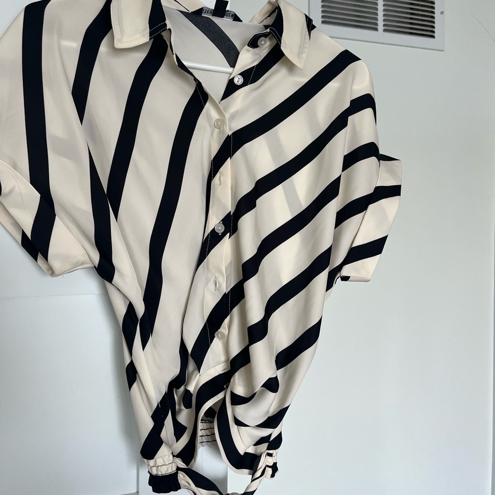 Steve Madden stripe Tori Too Size Small